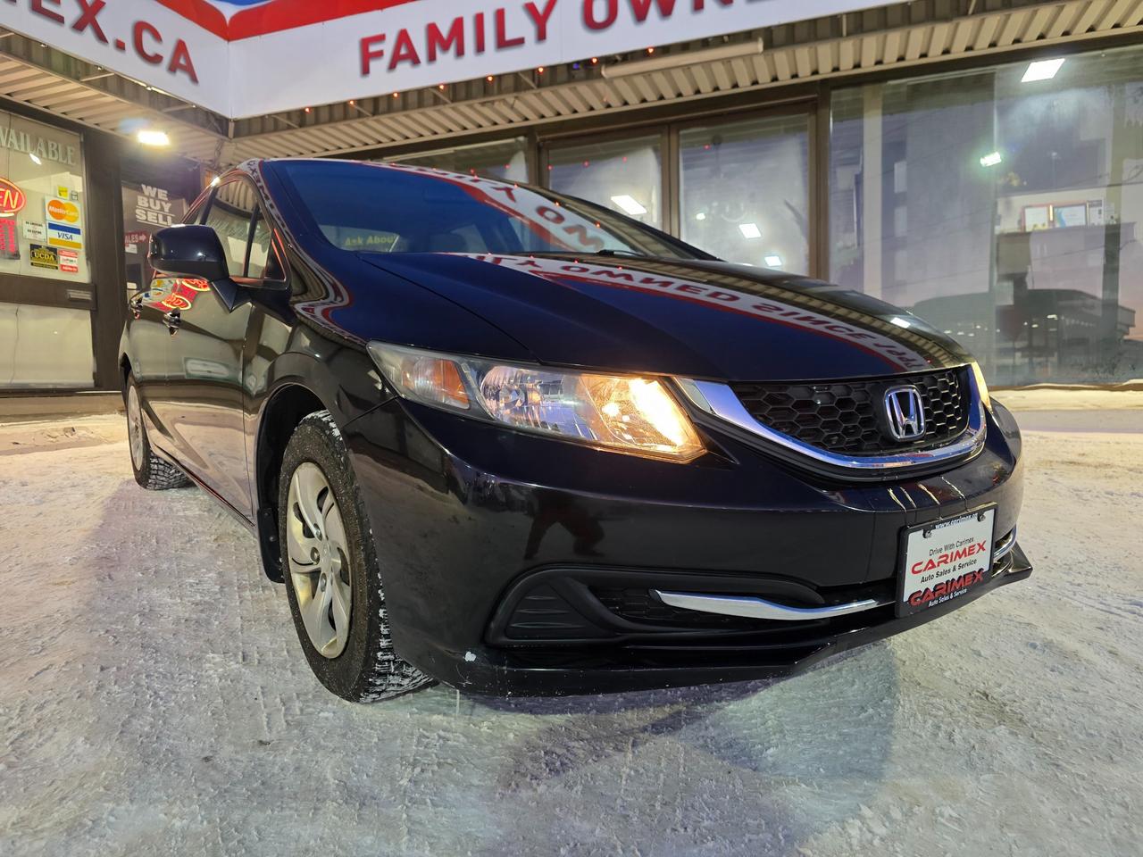 2013 Honda Civic LX AUTO NOT CVT! | LOW KMS | Great Service History! Photo