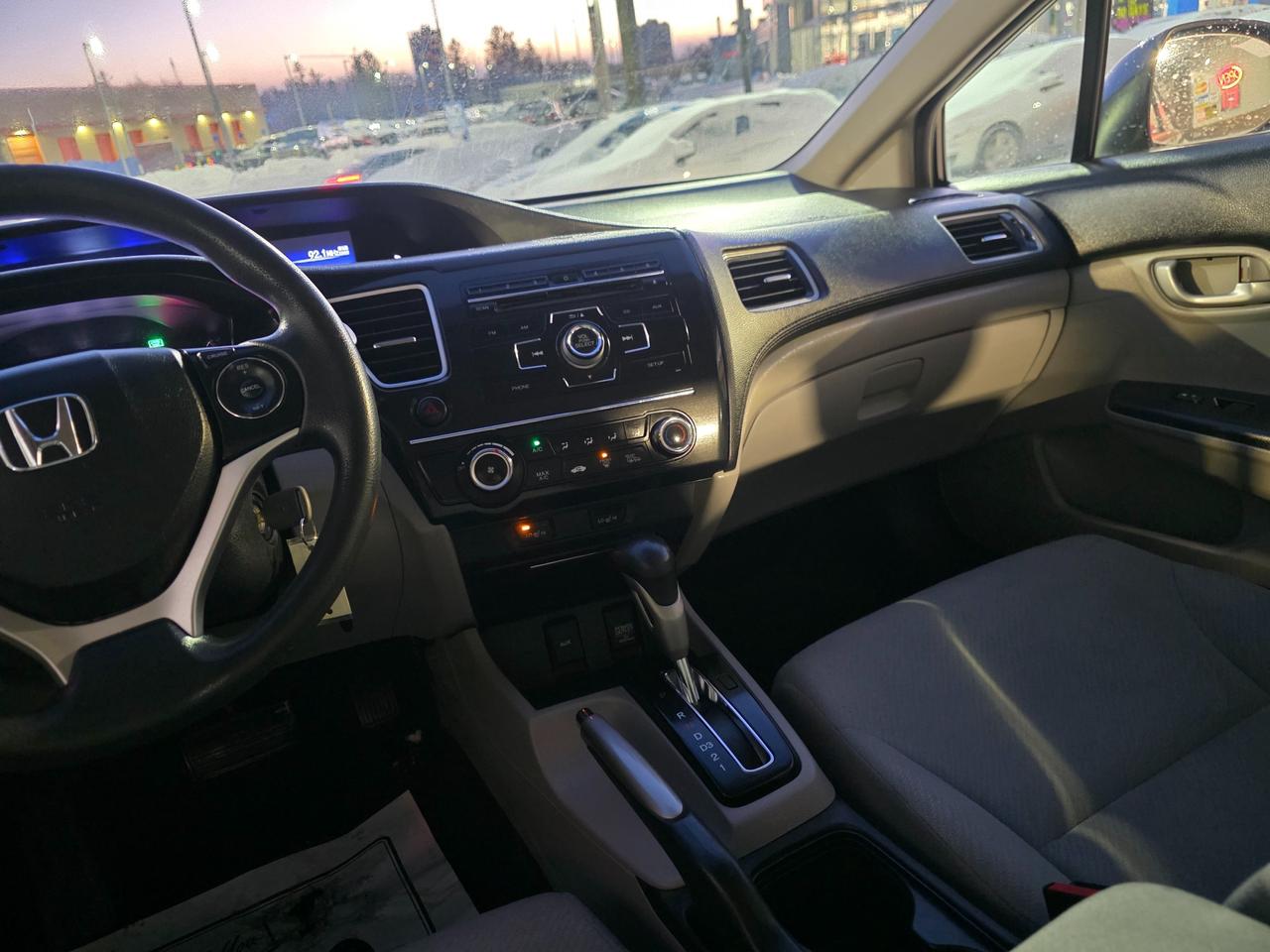 2013 Honda Civic LX AUTO NOT CVT! | LOW KMS | Great Service History! Photo