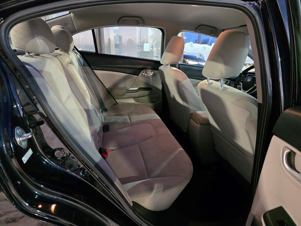 2013 Honda Civic LX AUTO NOT CVT! | LOW KMS | Great Service History! Photo