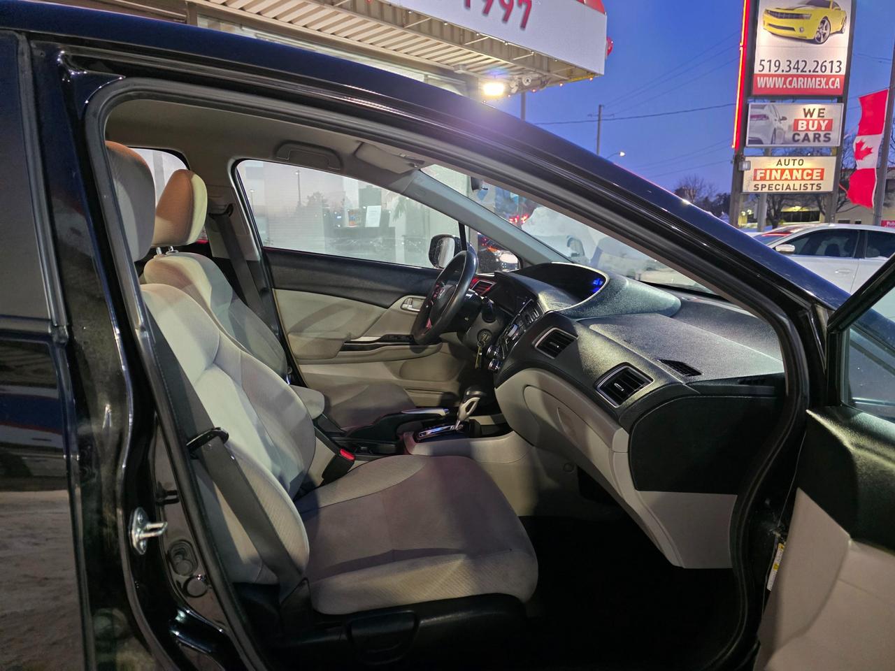 2013 Honda Civic LX AUTO NOT CVT! | LOW KMS | Great Service History! Photo