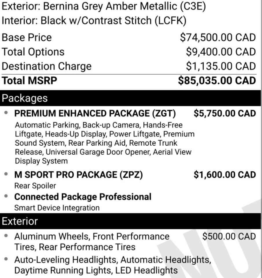 2022 BMW 5 Series 540I | M-SPORT PRO | PREMIUM ENHANCED PKG | 20 IN Photo