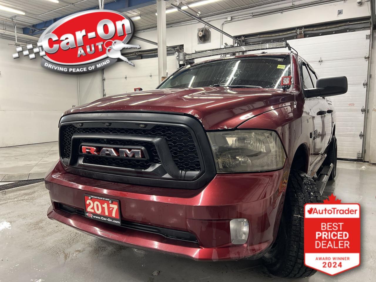 2017 RAM 1500 BLACK EXPRESS 4X4 | 5.7L V8 | CREW | BOX CAP | A/C Photo