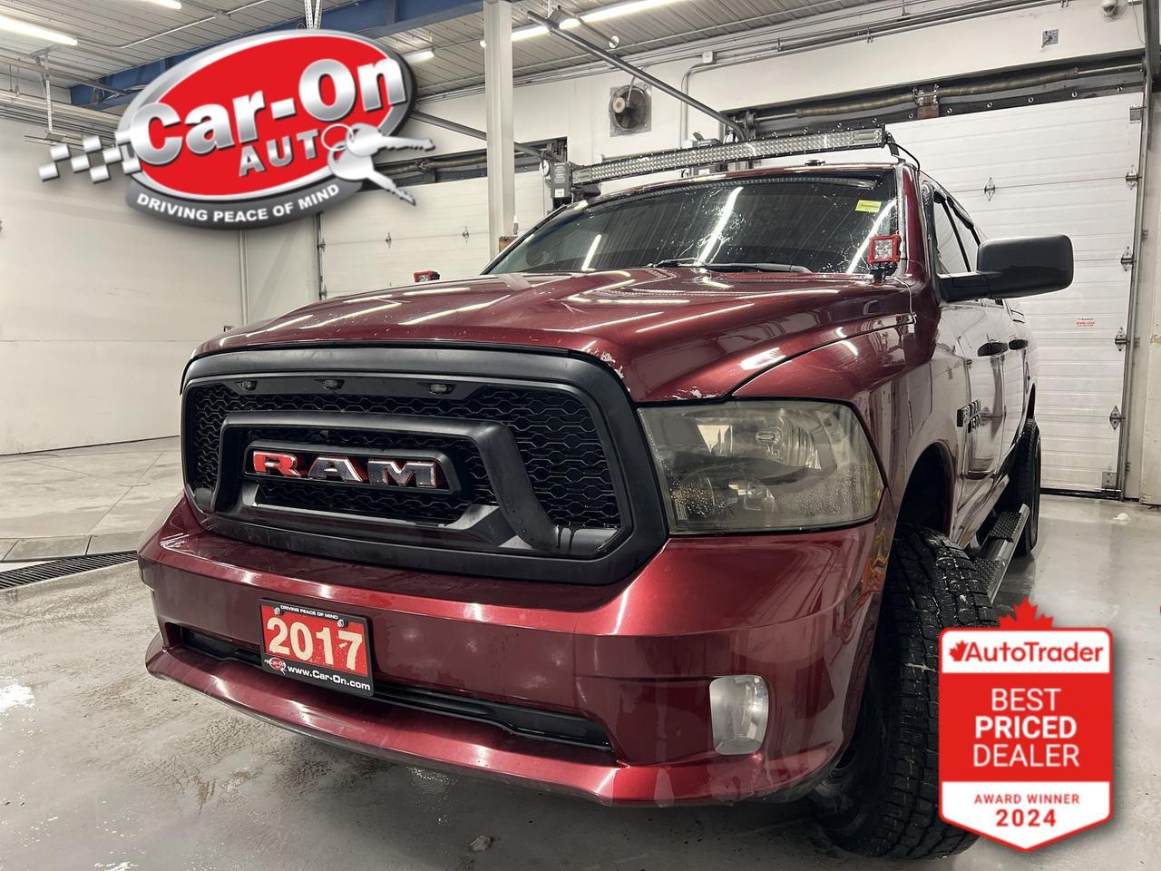 2017 RAM 1500 BLACK EXPRESS 4X4 | 5.7L V8 | CREW | BOX CAP | A/C Photo