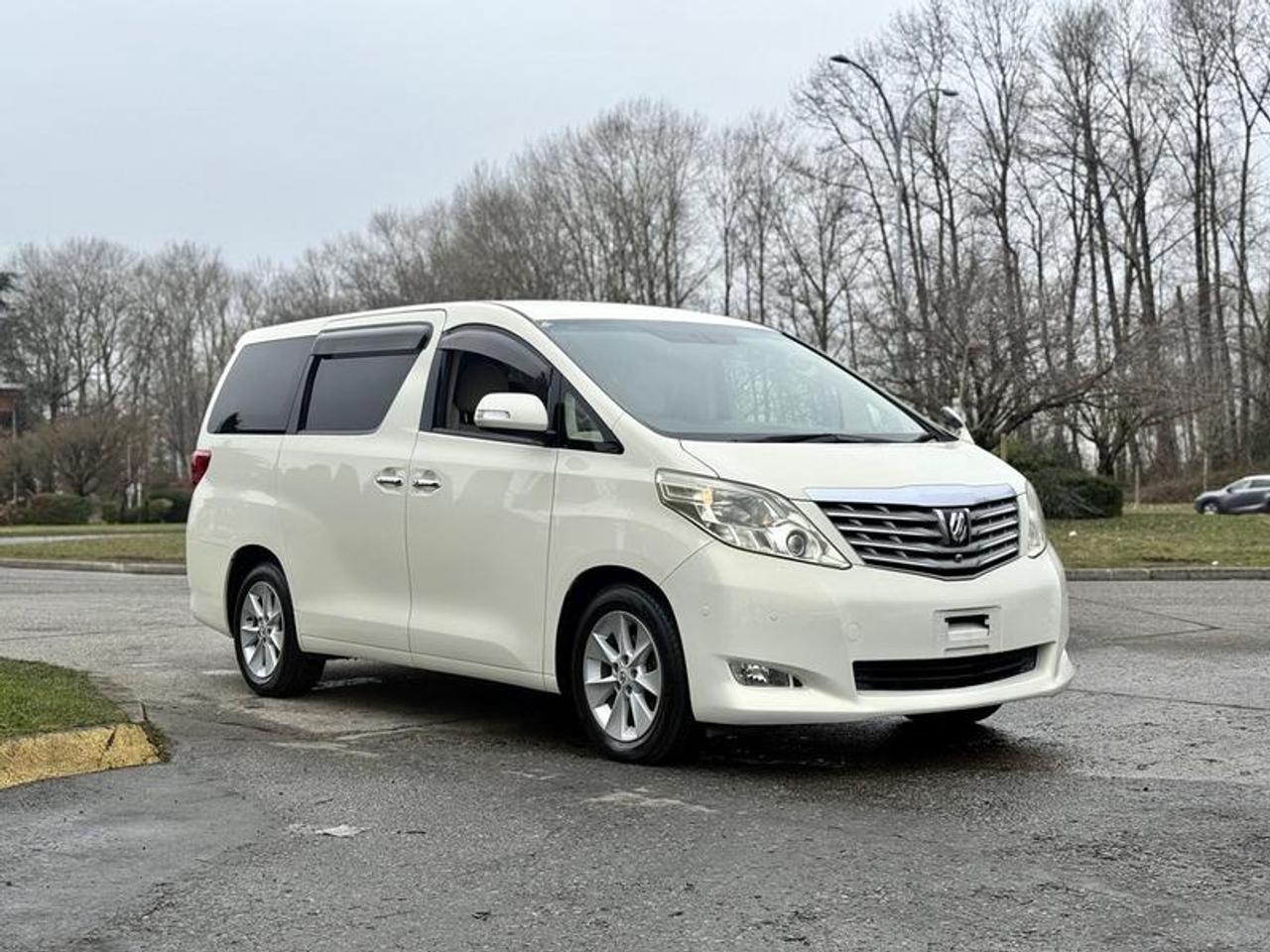 This 2009 Toyota Alphard V6 is a right-hand-drive Japanese import configured as a wheelchair-accessible passenger van, powered by a 3.5L V6 engine paired with an automatic transmission and front-wheel drive. Designed for comfort and accessibility, it features an automatic passenger seat pull-out system, power sliding passenger doors, and seating for six passengers including the driver. Interior amenities include push-button start, ambient roof lighting, power seats for both front and rear passengers, cruise control, air conditioning and heat, and multiple 12V/120W power inputs. Driver-assistance and visibility features include front, side, and rear cameras, parking sensors, and power folding mirrors. Finished in a white exterior with a beige cloth interior, this Alphard offers a spacious and well-equipped layout suited for accessible transport or passenger use. This item is currently OFFSITE. You must register an appointment with our office to schedule an offsite viewing. Appointments must be made a minimum of one business day in advance (and as defined by the days that Repo.com is open for business) before your appointment can be scheduled and confirmed. We may, at our own discretion, instead opt to transport smaller items to Repo.coms main yard for viewing purposes.  $15,820.00 plus $375 processing fee, $16,195.00 total payment obligation before taxes.   Listing report, warranty, contract commitment cancellation fee, financing available on approved credit (some limitations and exceptions may apply). All above specifications and information is considered to be accurate but is not guaranteed and no opinion or advice is given as to whether this item should be purchased. We do not allow test drives due to theft, fraud, acts of vandalism and undetectable impaired driving. Instead we provide the following benefits: Complimentary Warranty (with options to extend), Limited Money Back Satisfaction Guarantee on Fully Completed Contracts, Contract Commitment Cancellation, and an Open-Ended Sell-Back Option. Ask seller for details or call 604-522-REPO(7376) to confirm listing availability.