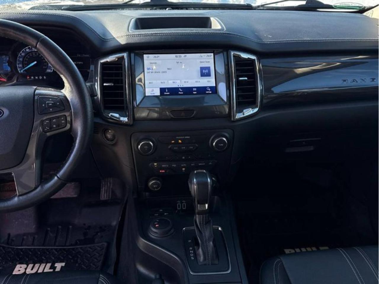 2021 Ford Ranger LARIAT 4WD | Crew | Leather | Heated Seats | Tow Pkg | CarPlay + Android | Rear Camera | Power Seat Photo4