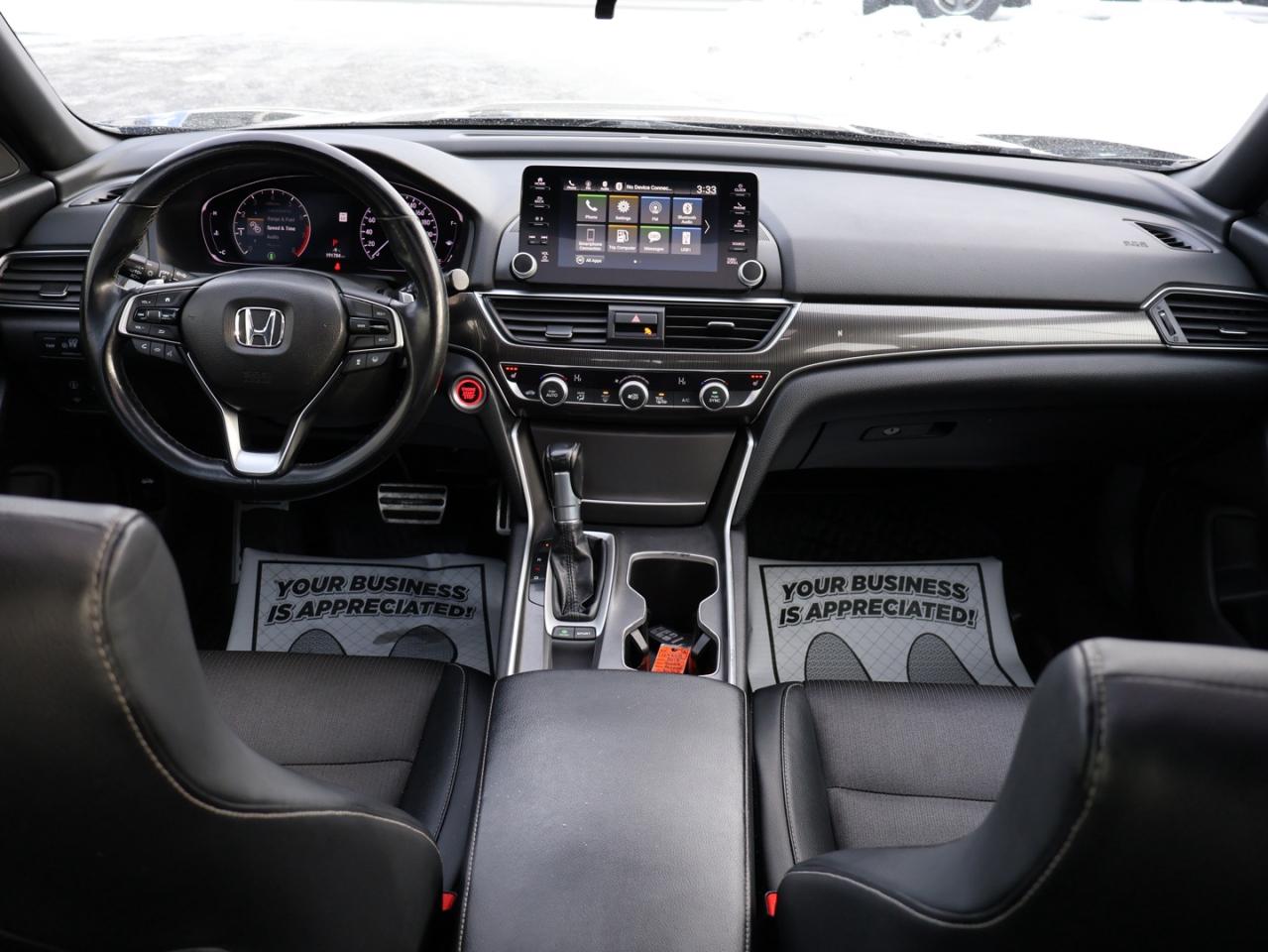 2018 Honda Accord SPORT CERTIFIED *ACCIDENT FREE* CAMERA BLUETOOTH LEATHER HEATED SEATS SUNROOF CRUISE ALLOYS Photo