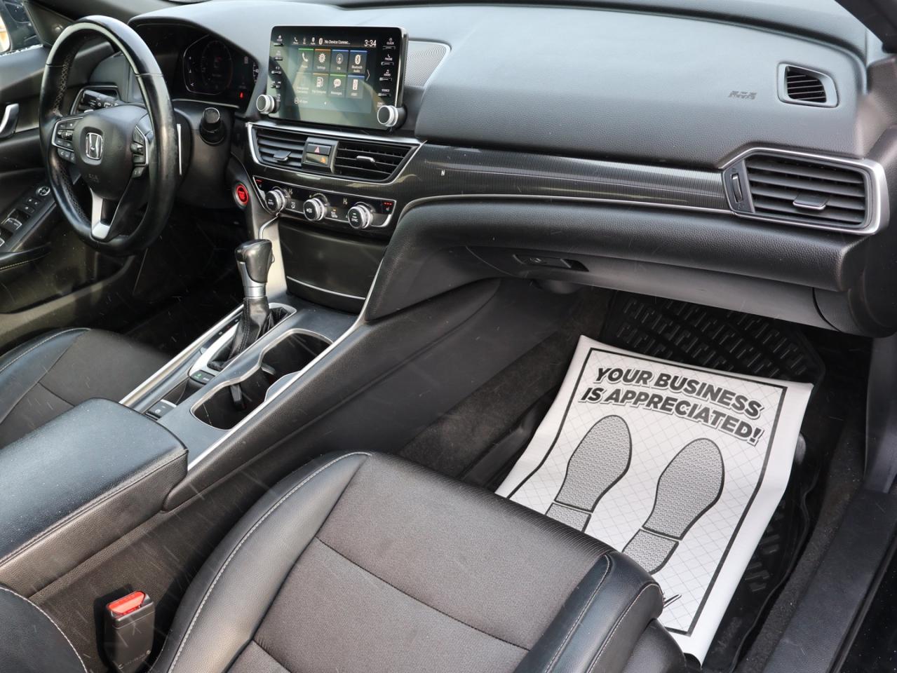 2018 Honda Accord SPORT CERTIFIED *ACCIDENT FREE* CAMERA BLUETOOTH LEATHER HEATED SEATS SUNROOF CRUISE ALLOYS Photo