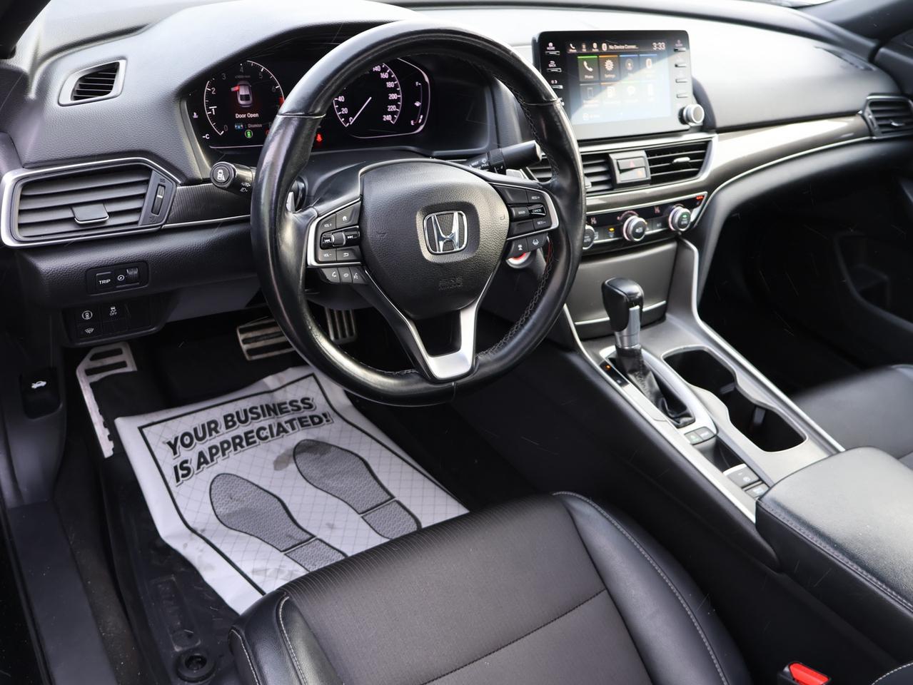 2018 Honda Accord SPORT CERTIFIED *ACCIDENT FREE* CAMERA BLUETOOTH LEATHER HEATED SEATS SUNROOF CRUISE ALLOYS Photo