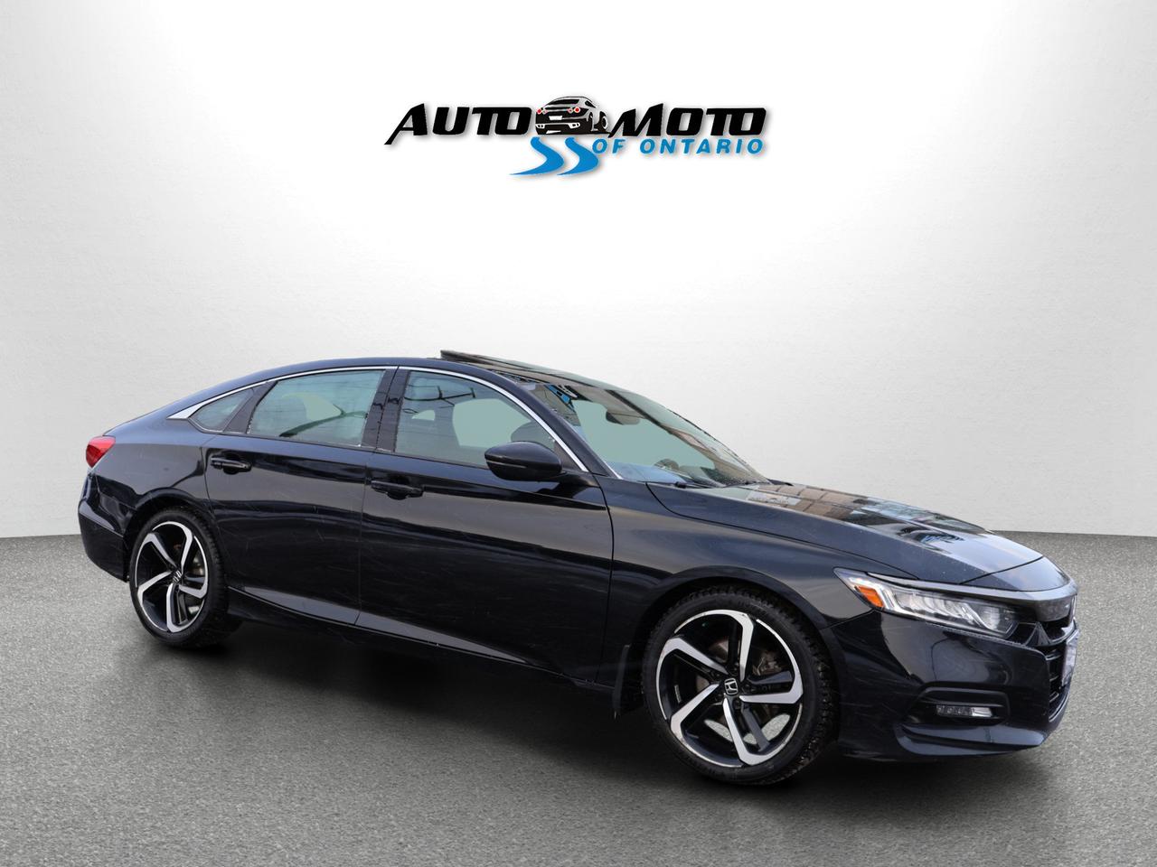 2018 Honda Accord SPORT CERTIFIED *ACCIDENT FREE* CAMERA BLUETOOTH LEATHER HEATED SEATS SUNROOF CRUISE ALLOYS Photo