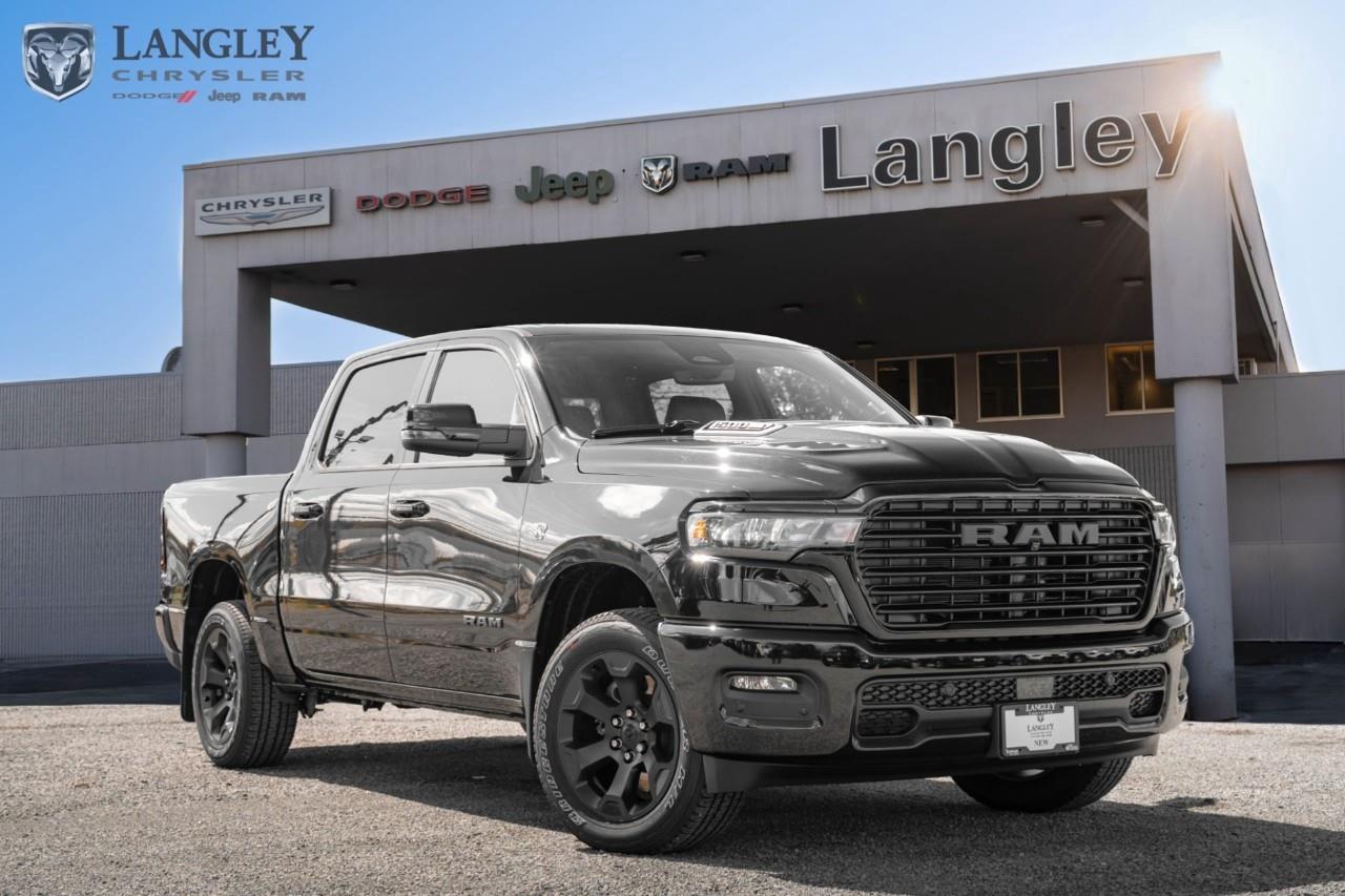 <p><strong>2026 RAM 1500 Sport 4x4 Crew Cab 5'7" Box HEMI</strong></p><p>The 2026 RAM 1500 Sport marks the return of the 5.7L HEMI V8, brought back to the Canadian market due to popular demand to offer a traditional, naturally aspirated alternative to the Hurricane twin-turbo engines.</p><ul><li><p><strong>Engine</strong>: 5.7L HEMI VVT V8 with eTorque (395 hp, 410 lb-ft torque)</p><p></p></li><li><p><strong>Drivetrain</strong>: 4x4 with 8-speed automatic transmission</p><p></p></li><li><p><strong>Efficiency</strong>: 14.1 L/100 km City / 10.2 L/100 km Highway</p></li><li><p><strong>Max Towing</strong>: Up to 5,248 kg (11,570 lbs)</p><p></p></li><li><p><strong>Technology</strong>: 12-inch Uconnect 5 touchscreen and 12.3-inch digital cluster</p><p></p></li><li><p><strong>Key Features</strong>: Sport performance hood, 20-inch black aluminum wheels, and "Symbol of Protest" badging</p><p></p></li></ul><p>Come book a test drive at Langley Chrysler, conveniently located in Langley, British Columbia.</p>*All new vehicle purchases are plus the PDI accessory installs and any price increases provided by the manufacturer. For trucks the accessories will include wheel locks, spray-in liners, and mud flaps. For all other vehicles, wheel locks are standard, other equipment may apply. Confirm with the dealer.

<p>*All prices are net of all manufacturer incentives and/or rebates and are subject to change by the manufacturer without notice. All prices plus applicable taxes, applicable environmental recovery charges, documentation of $599 and full tank of fuel surcharge of $76 if a full tank is chosen.<br />Other items available that are not included in the above price:<br />Tire & Rim Protection and Key fob insurance starting from $599<br />Service contracts (extended warranties) for up to 7 years and 200,000 kms starting from $599<br />Custom vehicle accessory packages, mudflaps and deflectors, tire and rim packages, lift kits, exhaust kits and tonneau covers, canopies and much more that can be added to your payment at time of purchase<br />Undercoating, rust modules, and full protection packages starting from $199<br />Flexible life, disability and critical illness insurances to protect portions of or the entire length of vehicle loan?im?im<br />Financing Fee of $500 when applicable<br />Prices shown are determined using the largest available rebates and incentives and may not qualify for special APR finance offers. See dealer for details. This is a limited time offer.</p>