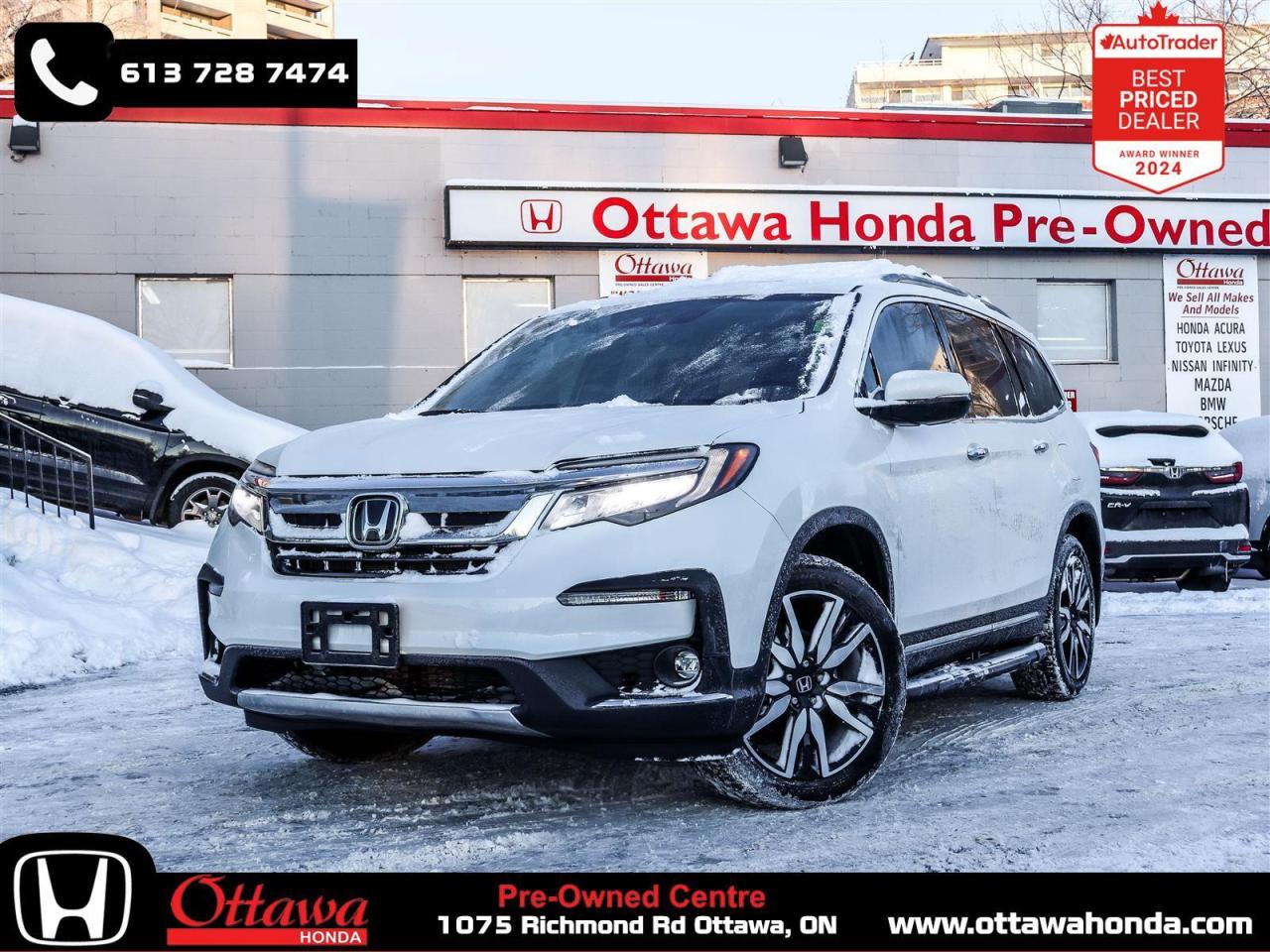 2022 Honda Pilot Touring 8-PASS NAVI LEATHER Photo0