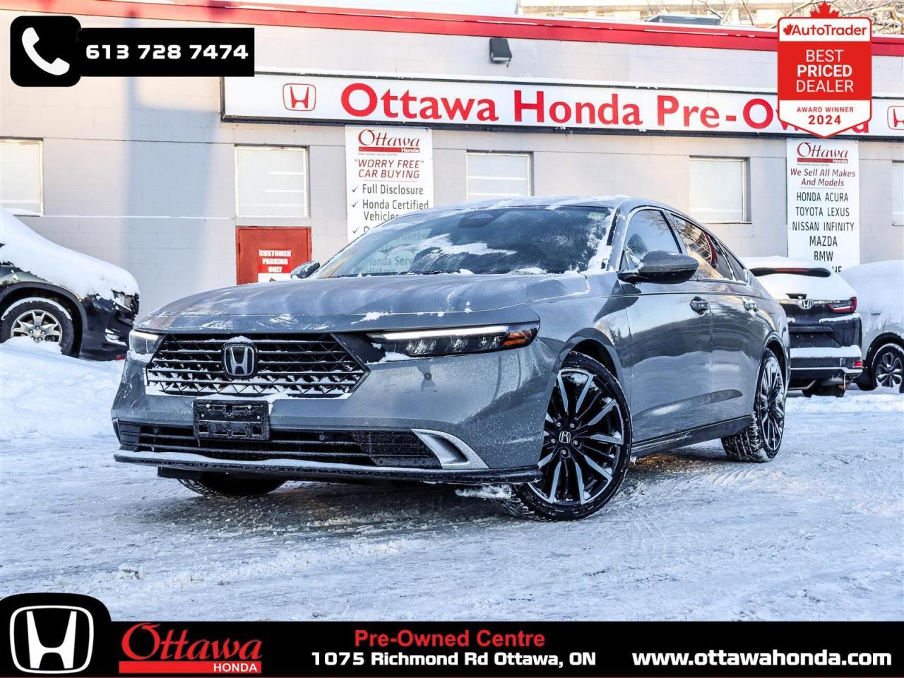 2024 Honda Accord Hybrid Touring HYBRID LEATHER NAVIGATION Photo0