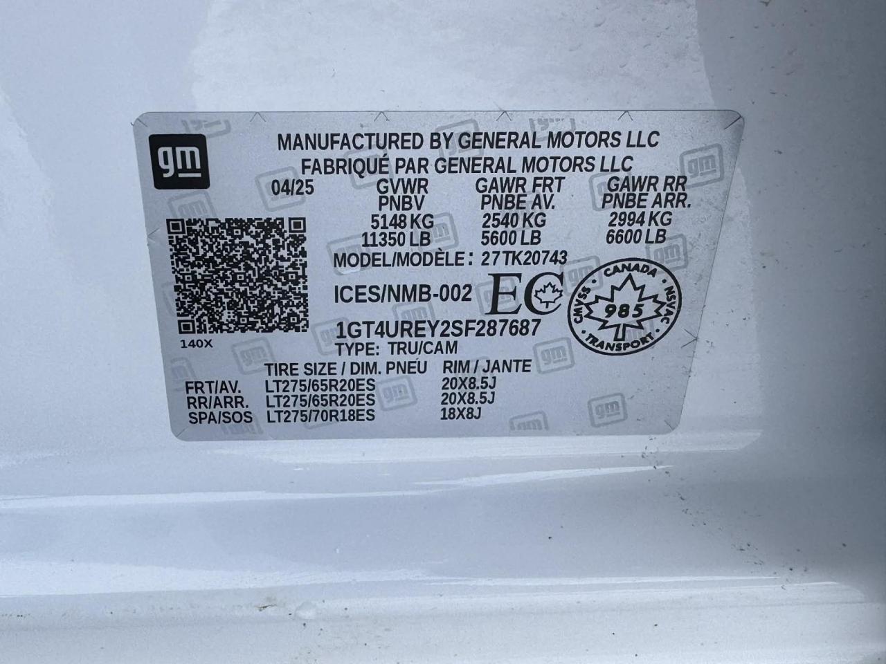 2025 GMC SIERRA 2500HD 4WD Crew Cab Denali Duramax Diesel Photo