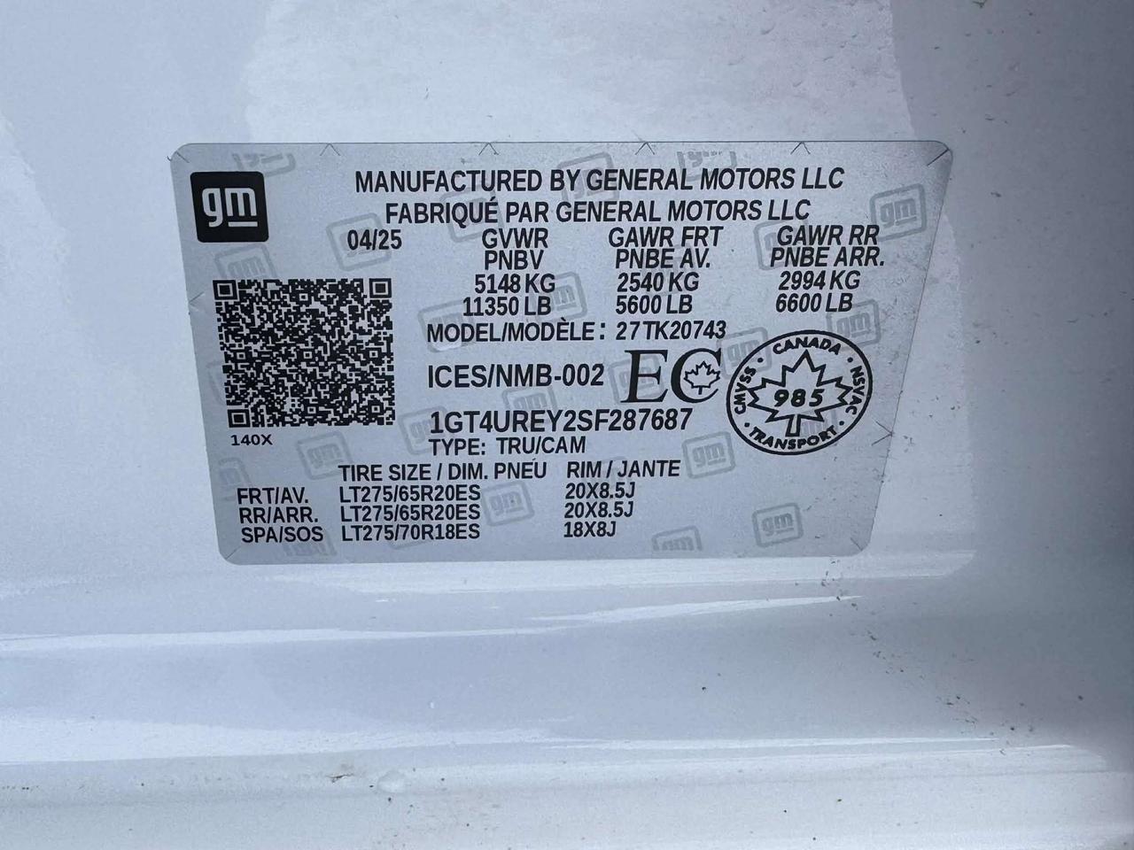 2025 GMC SIERRA 2500HD 4WD Crew Cab Denali Duramax Diesel Photo