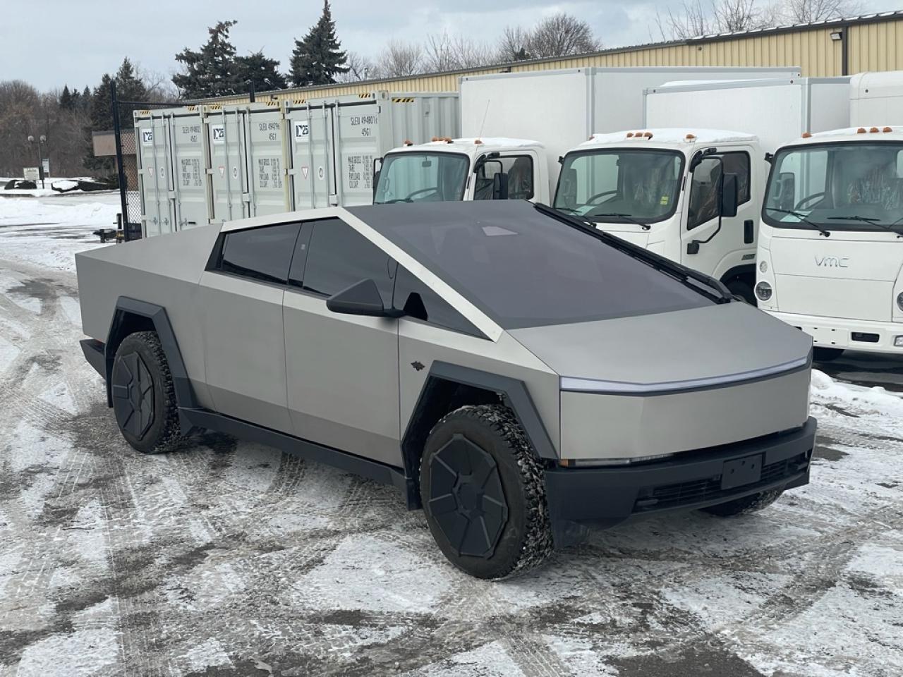 2024 Tesla Cybertruck CyberBEAST   1 Owner   3M Stealth Matte Wrap Photo3