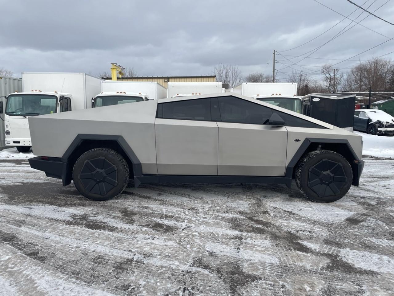 2024 Tesla Cybertruck CyberBEAST   1 Owner   3M Stealth Matte Wrap Photo