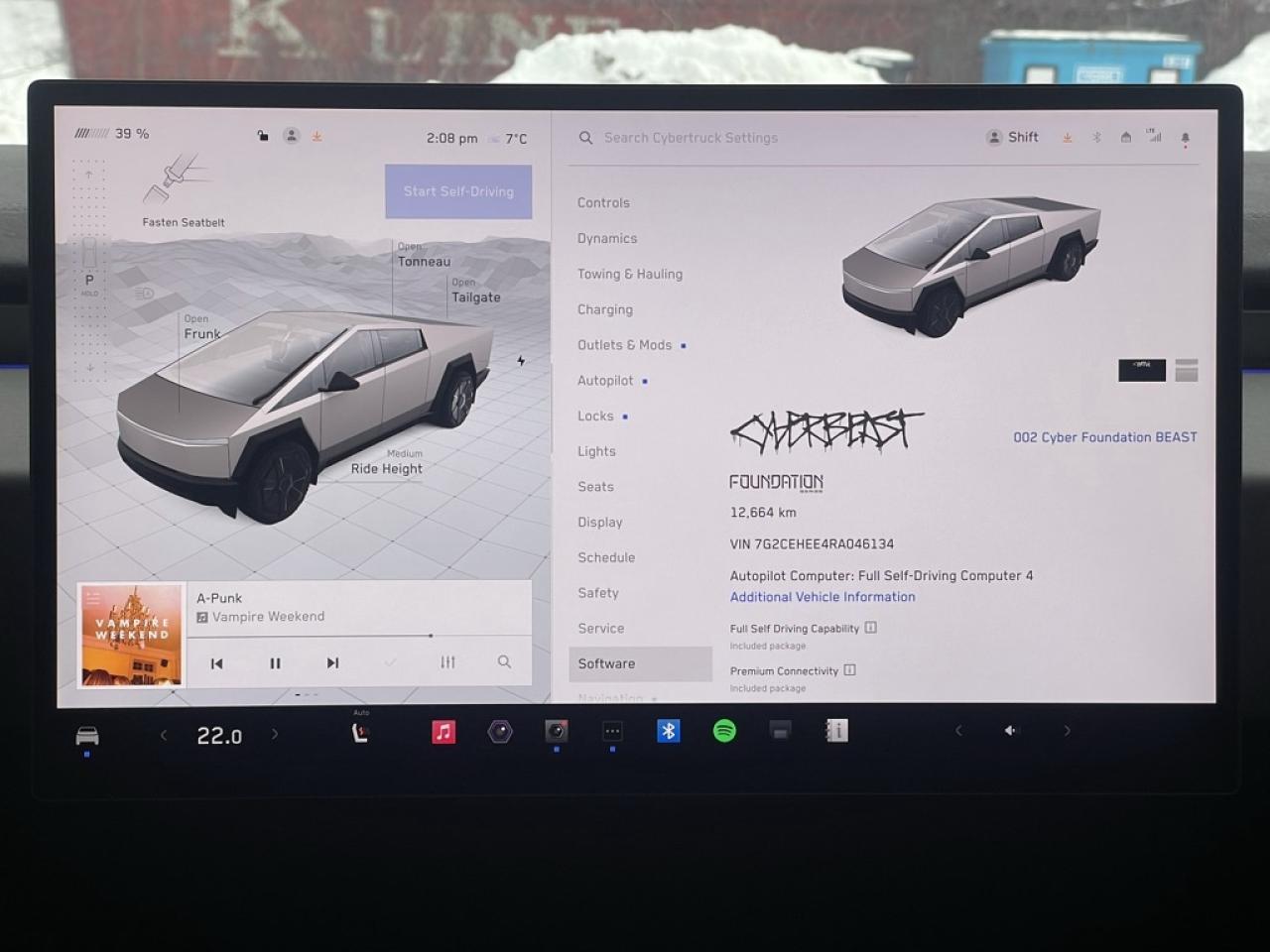 2024 Tesla Cybertruck CyberBEAST   1 Owner   3M Stealth Matte Wrap Photo