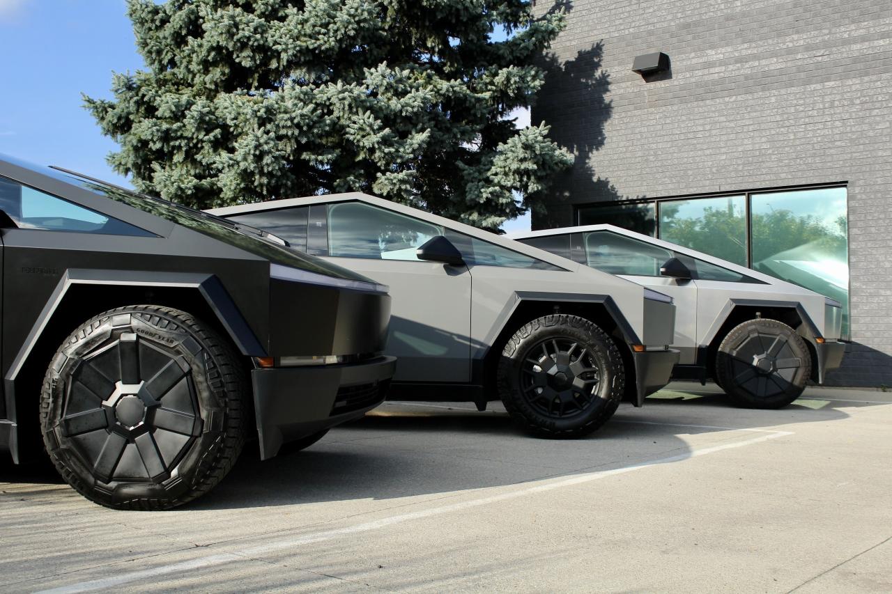 2024 Tesla Cybertruck CyberBEAST   1 Owner   3M Stealth Matte Wrap Photo