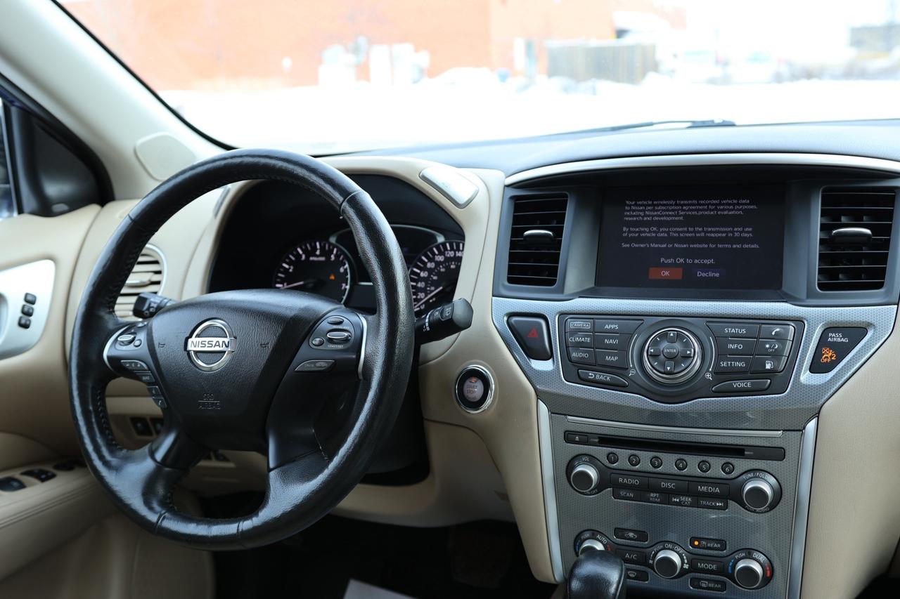 2018 Nissan Pathfinder SL-PREMIUM 4WD-7PASS-R STARTER/NAV/360 CAM/BLIS/KE Photo