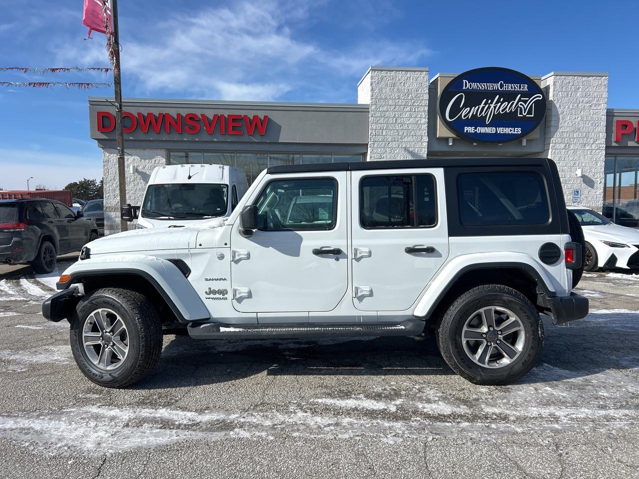 2021 Jeep Wrangler Sahara w/Leather, NAV, Heated Seats, Remote Start Photo