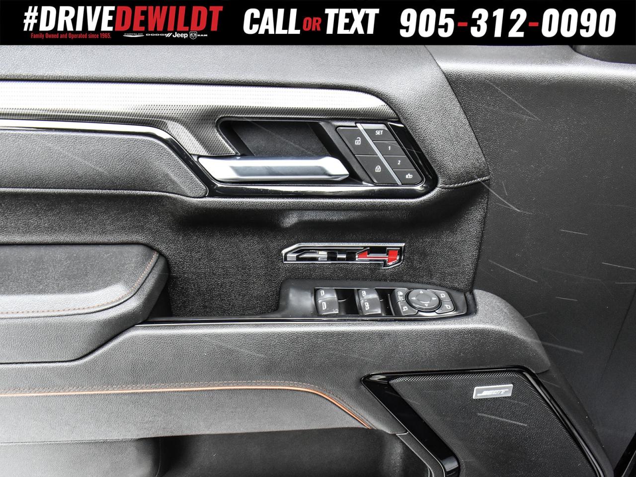 2025 GMC Sierra 1500 AT4   POWER SUNROOF   ONE OWNER Photo