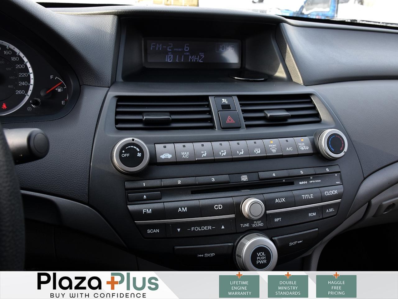 2010 Honda Accord Sedan LX   62,200KM   CLEAN CARFAX   VERY LOW KM   NO RU Photo