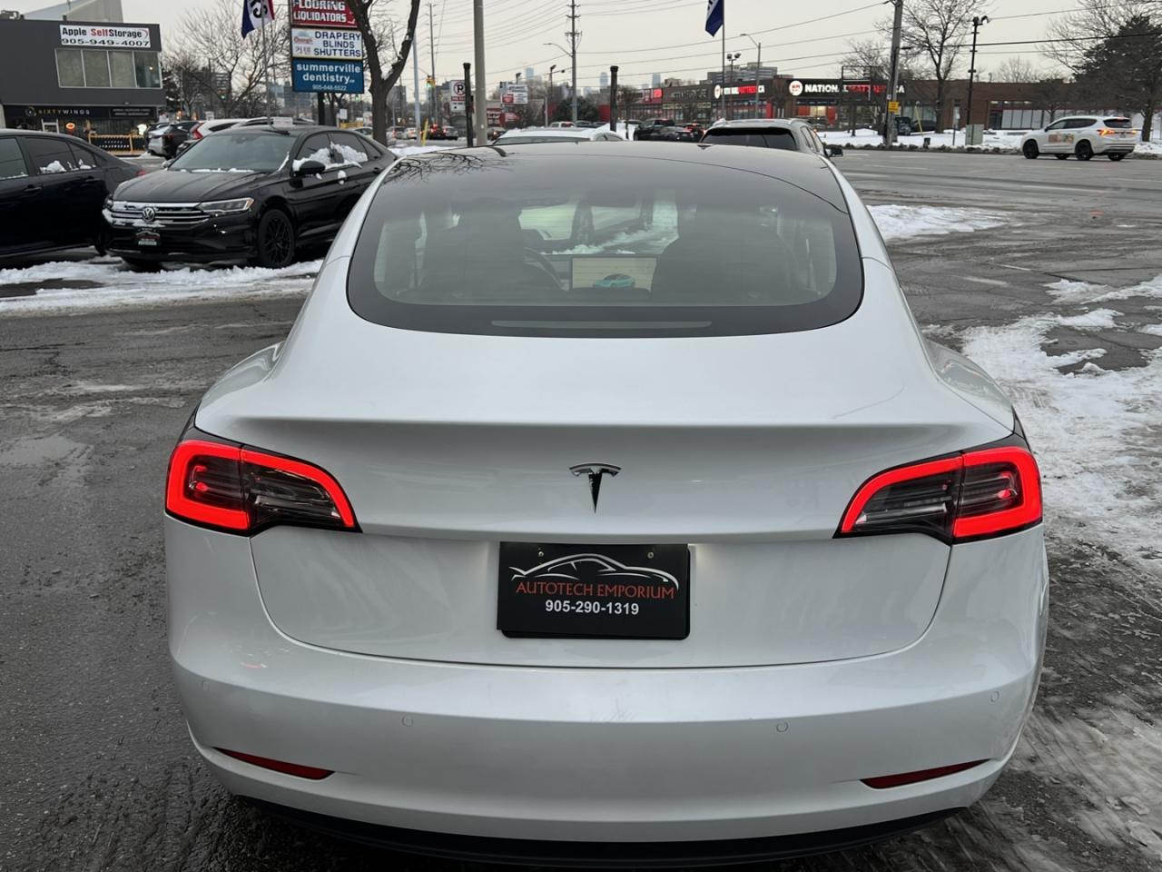 2022 Tesla Model 3 SR PLUS Pearl White   LFP BATTERY   Pano Roof   Le Photo4