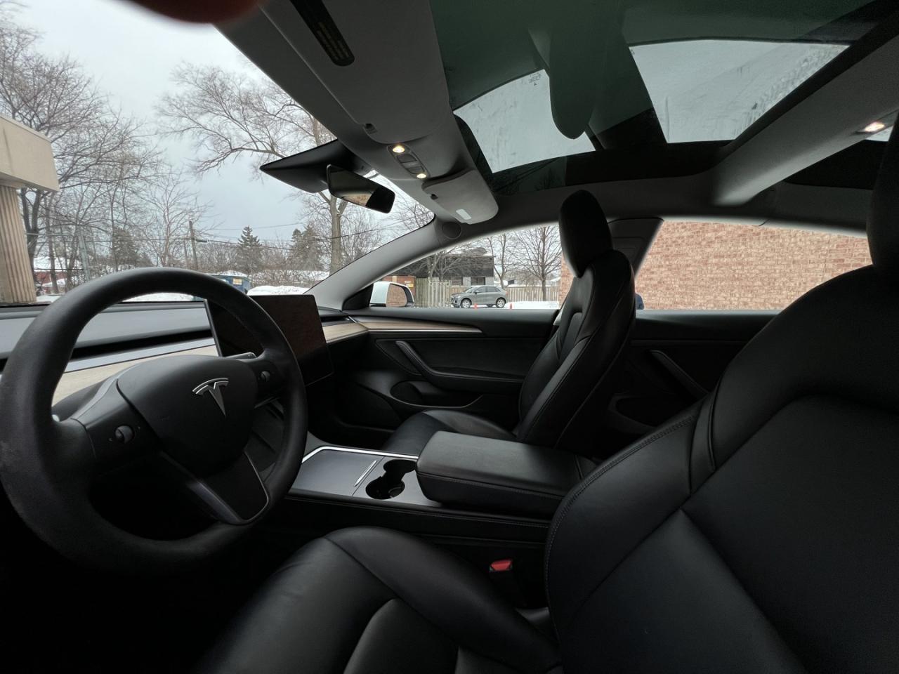 2022 Tesla Model 3 SR PLUS Pearl White   LFP BATTERY   Pano Roof   Le Photo