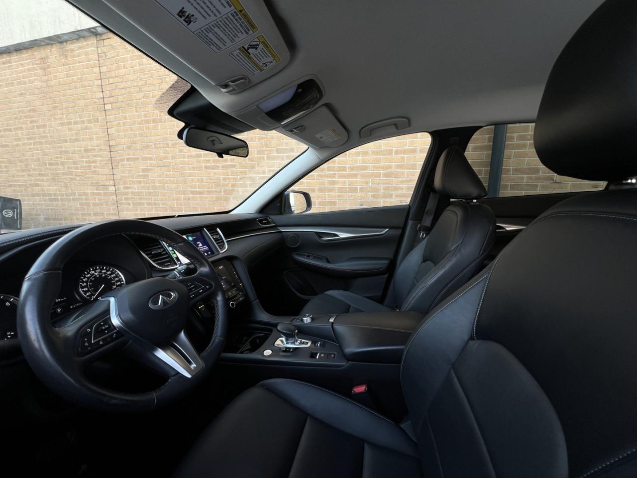 2021 Infiniti QX50 PURE Pearl White Leather   Remote Start   Rev Cam Photo