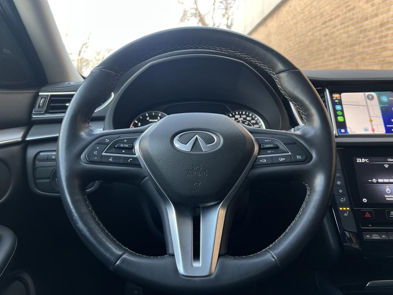 2021 Infiniti QX50 PURE Pearl White Leather   Remote Start   Rev Cam Photo