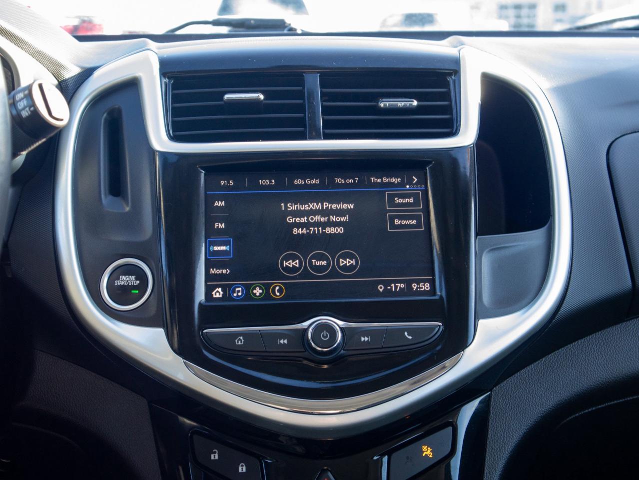 2018 Chevrolet Sonic Premier - Remote Engine Start   Sunroof Photo