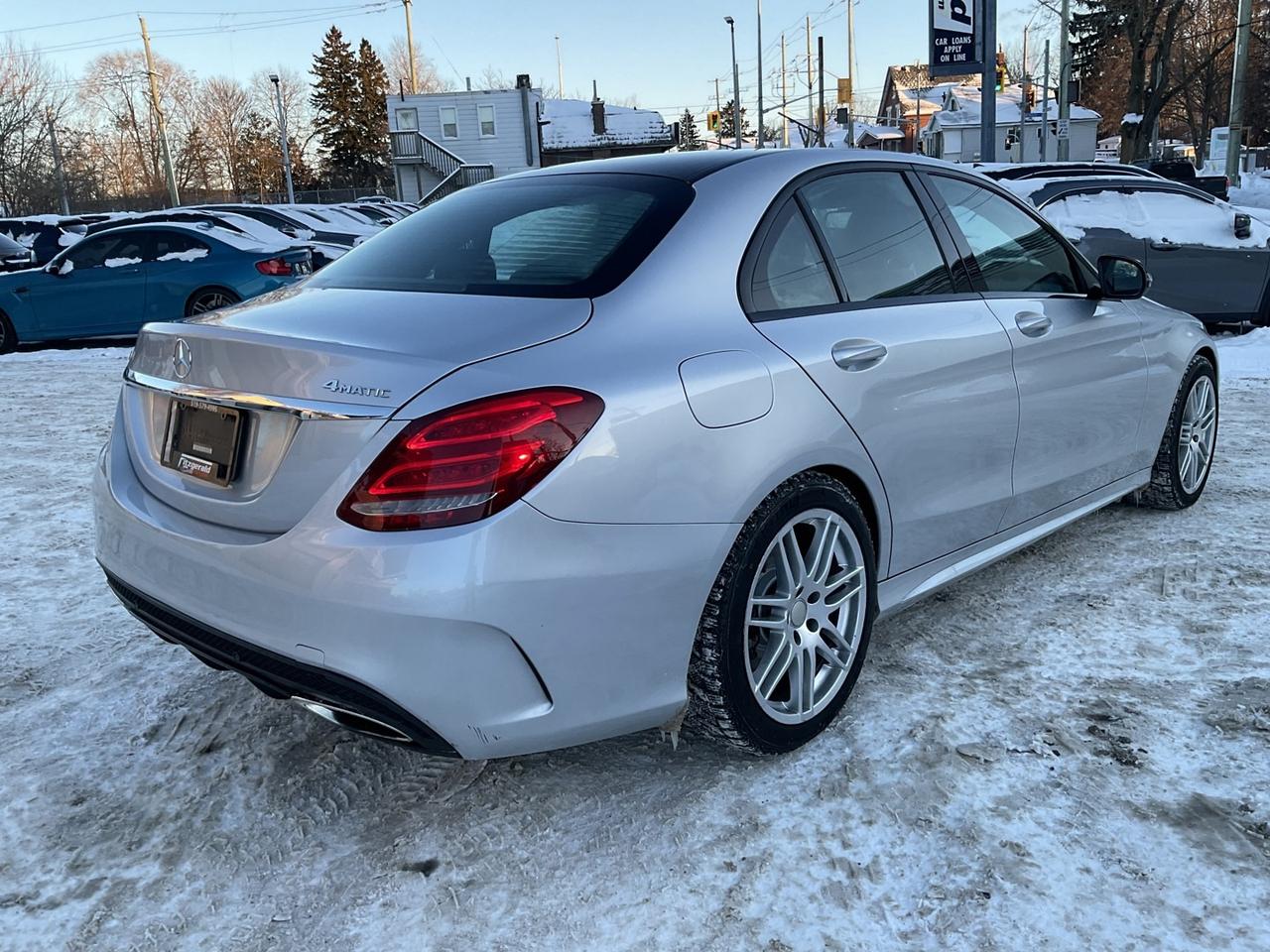 2017 Mercedes-Benz C-Class C300 4MATIC Sedan - LTHR! NAV! BACK-UP CAM! BSM! S Photo
