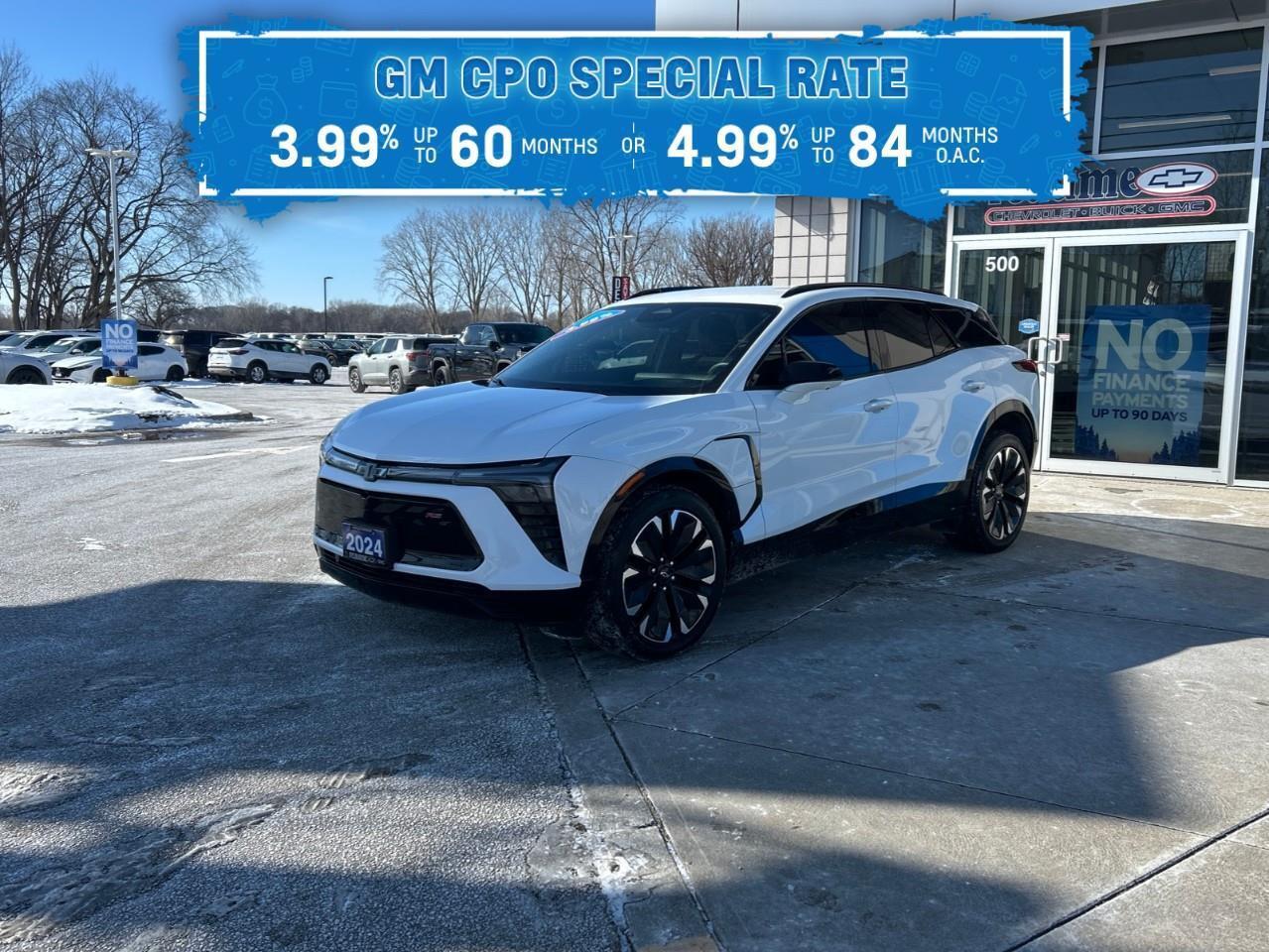 2024 Chevrolet Blazer EV RS EV! 3.99% FINANCE ON CPO OAC Photo