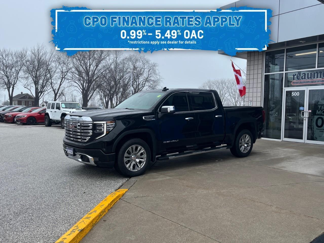 2023 GMC Sierra 1500 DENALI 3.99% FINANCE AVAILABLE OAC CPO Photo0