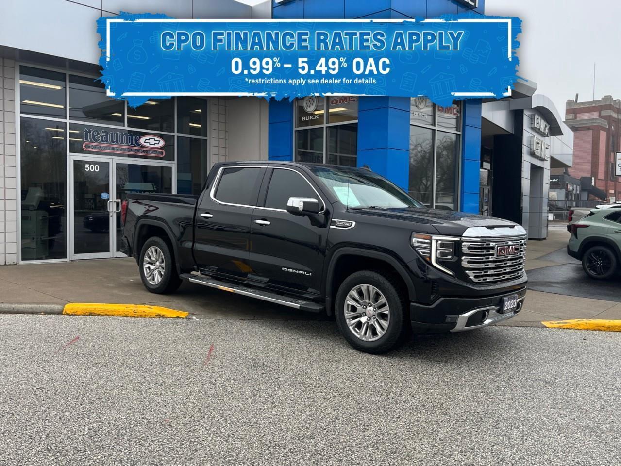 2023 GMC Sierra 1500 DENALI 3.99% FINANCE AVAILABLE OAC CPO Photo2