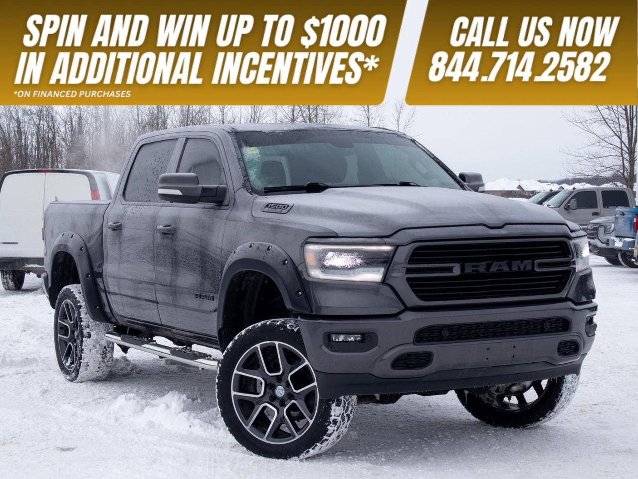 2019 RAM 1500 Sport - Adjustable Lumbar   Parking Assist Photo0