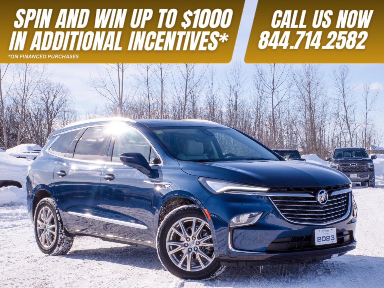 2023 Buick Enclave Premium - Rear Parking Aid   Aerial View Display Photo0