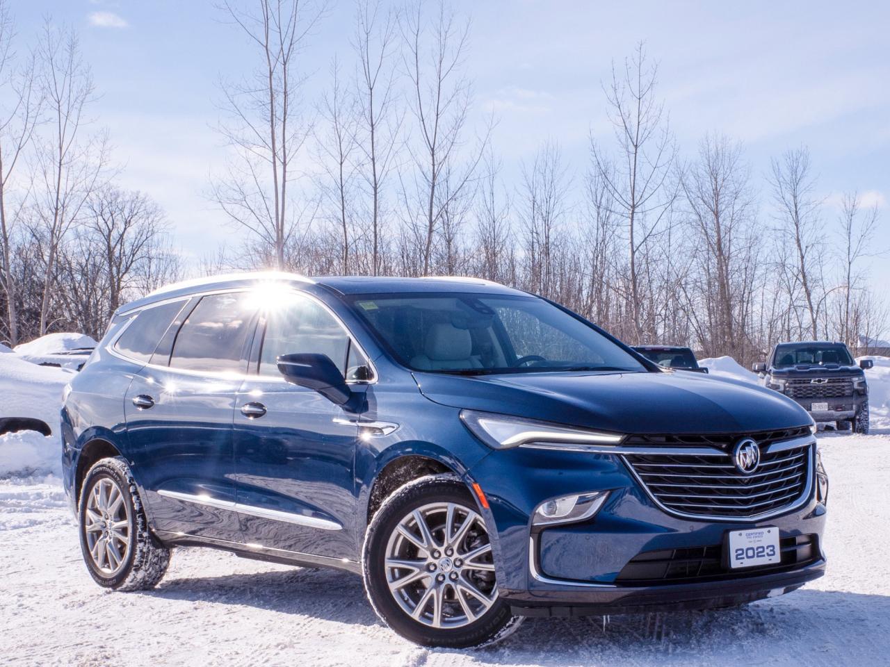 2023 Buick Enclave Premium - Rear Parking Aid   Aerial View Display Photo