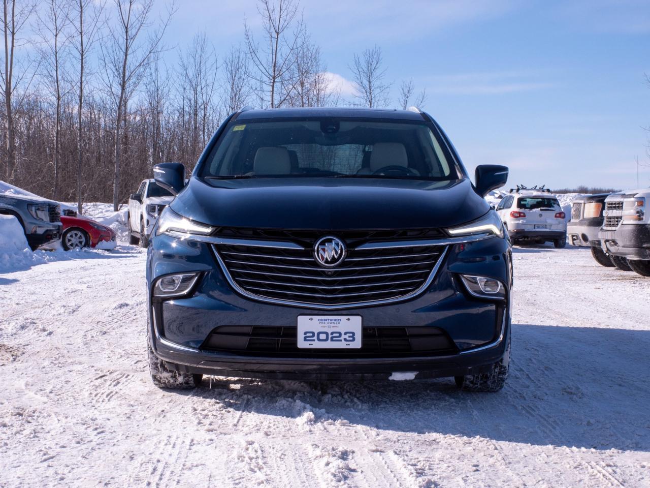2023 Buick Enclave Premium - Rear Parking Aid   Aerial View Display Photo2