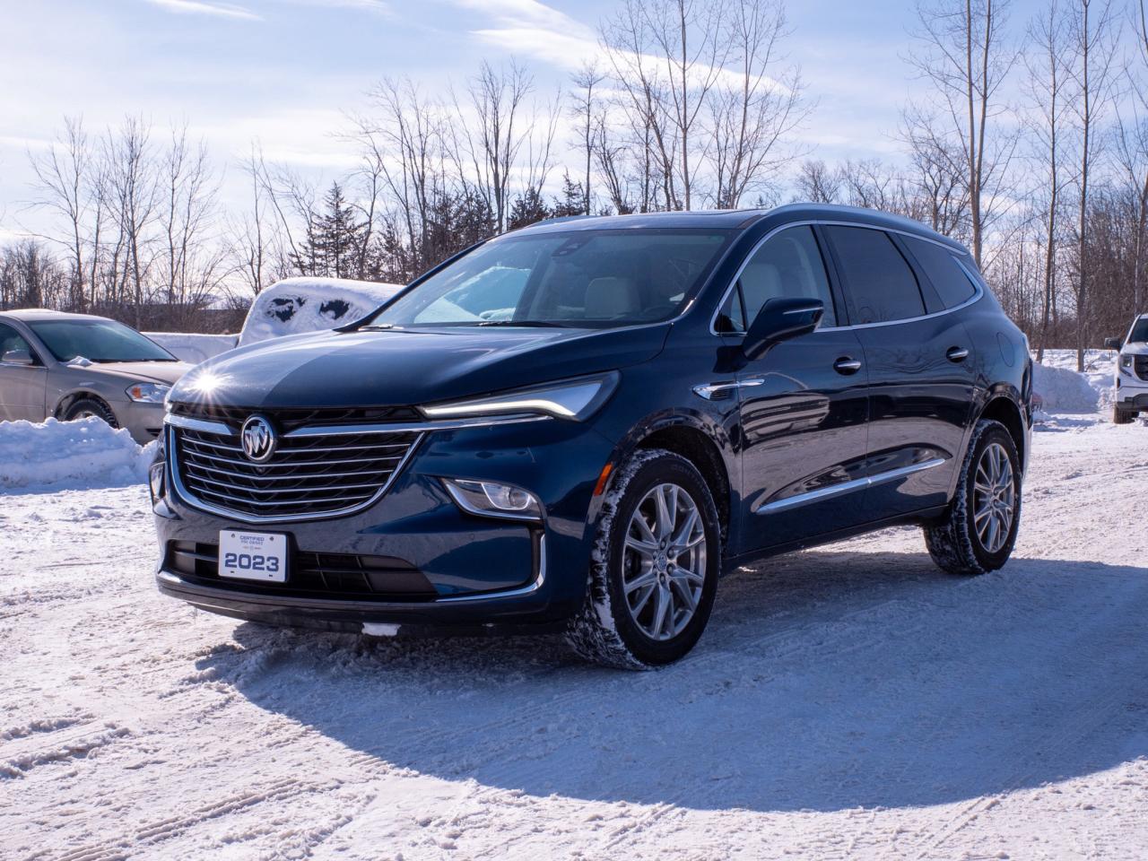 2023 Buick Enclave Premium - Rear Parking Aid   Aerial View Display Photo