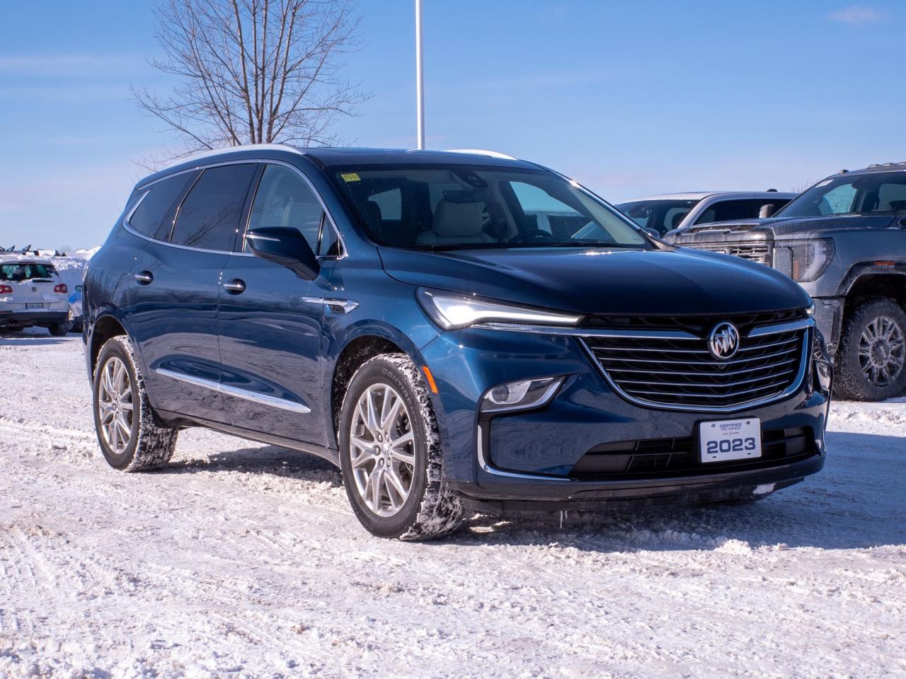 2023 Buick Enclave Premium - Rear Parking Aid   Aerial View Display Photo