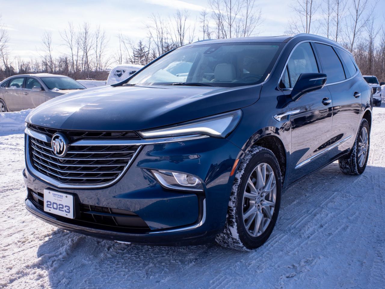 2023 Buick Enclave Premium - Rear Parking Aid   Aerial View Display Photo