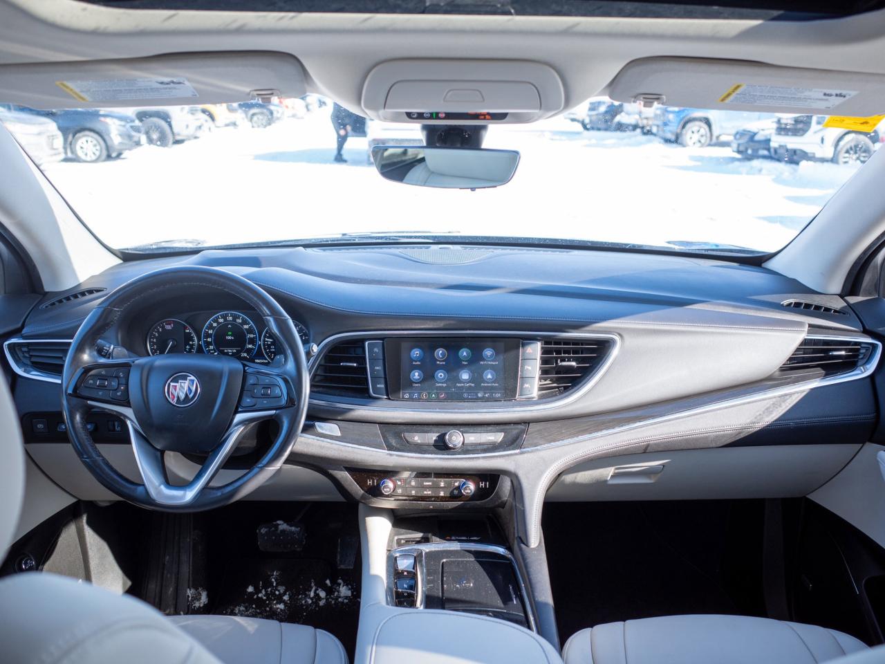 2023 Buick Enclave Premium - Rear Parking Aid   Aerial View Display Photo