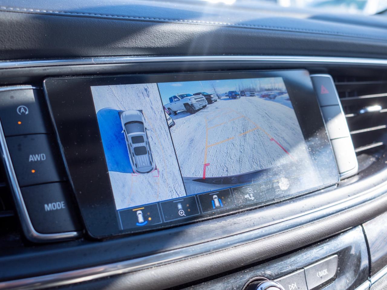 2023 Buick Enclave Premium - Rear Parking Aid   Aerial View Display Photo