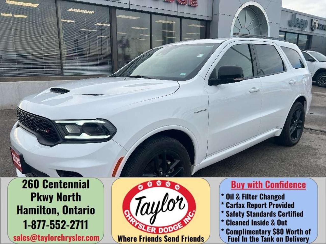 2025 Dodge Durango R-T AWD 5.7L HEMI V8 *SUNROOF *NAVI *LEATHER Photo0