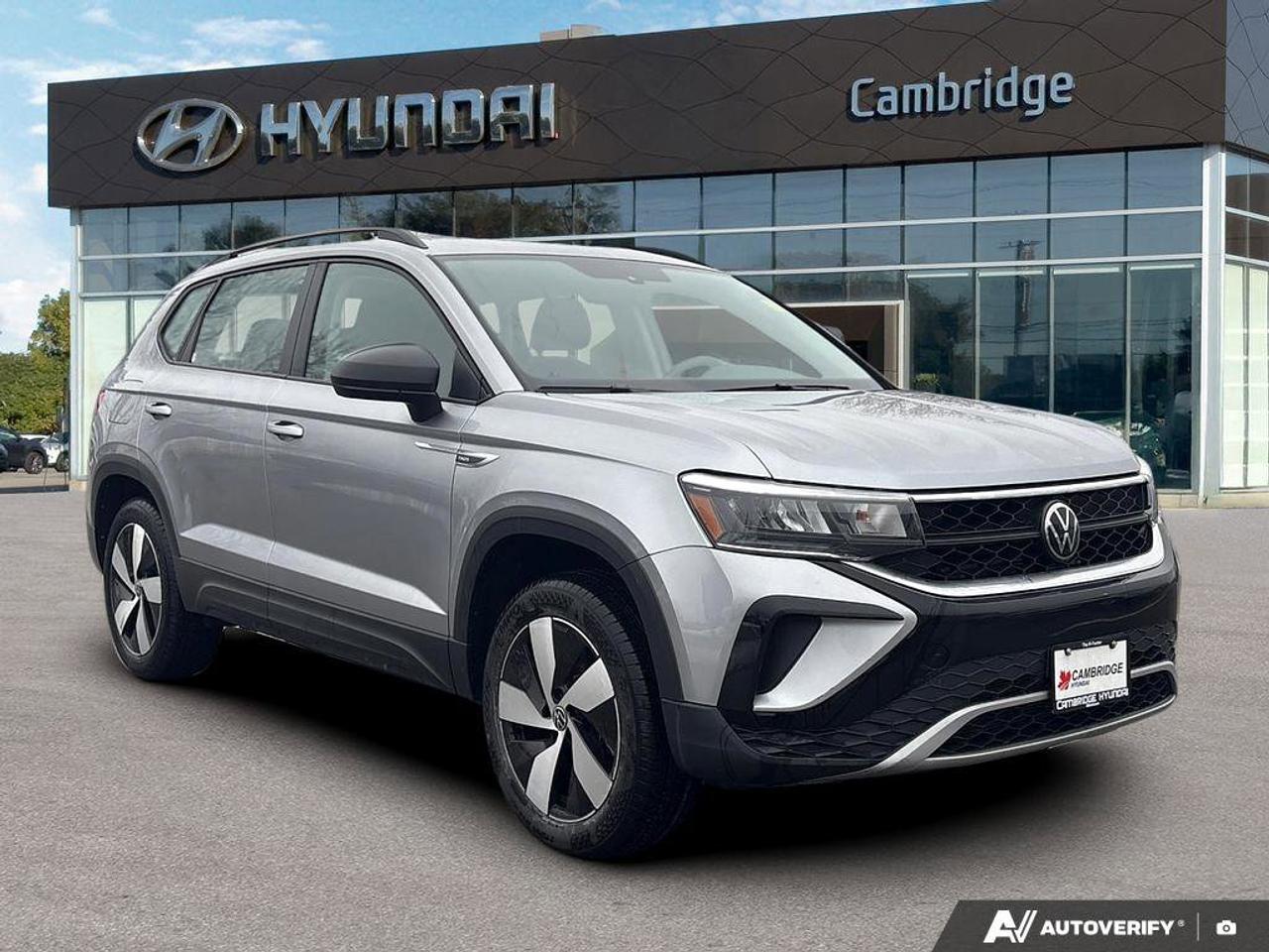 2024 Volkswagen Taos Trendline   CLEAN CARFAX   HEATED SEATS AND STEERI Photo