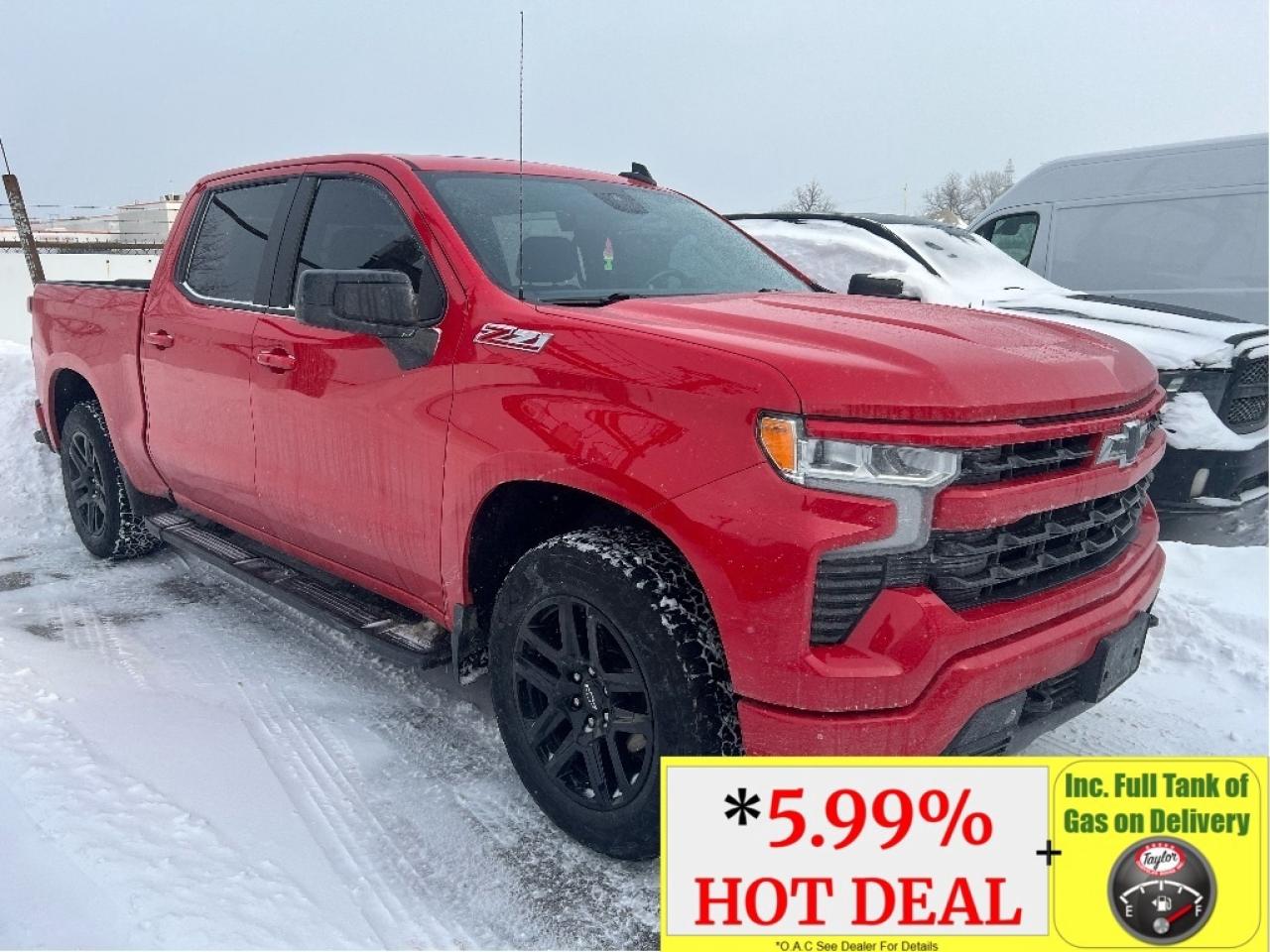 2023 Chevrolet Silverado 1500 RST Crew 5.3L V8 4x4 *LTHR *SUN *Z71 *LOW KMS Photo