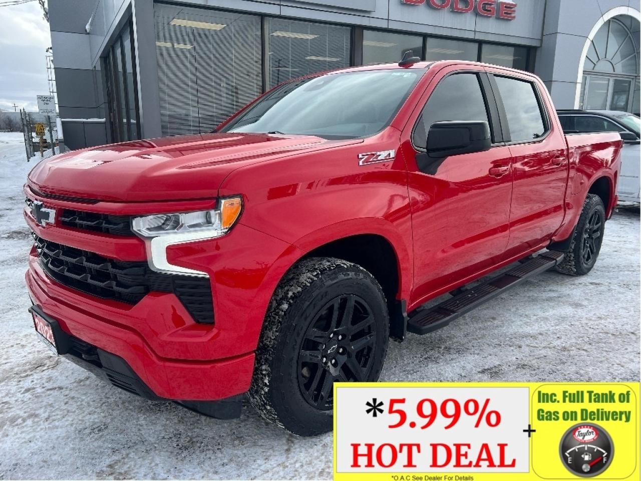 2023 Chevrolet Silverado 1500 RST Crew 5.3L V8 4x4 *LTHR *SUN *Z71 *LOW KMS Photo