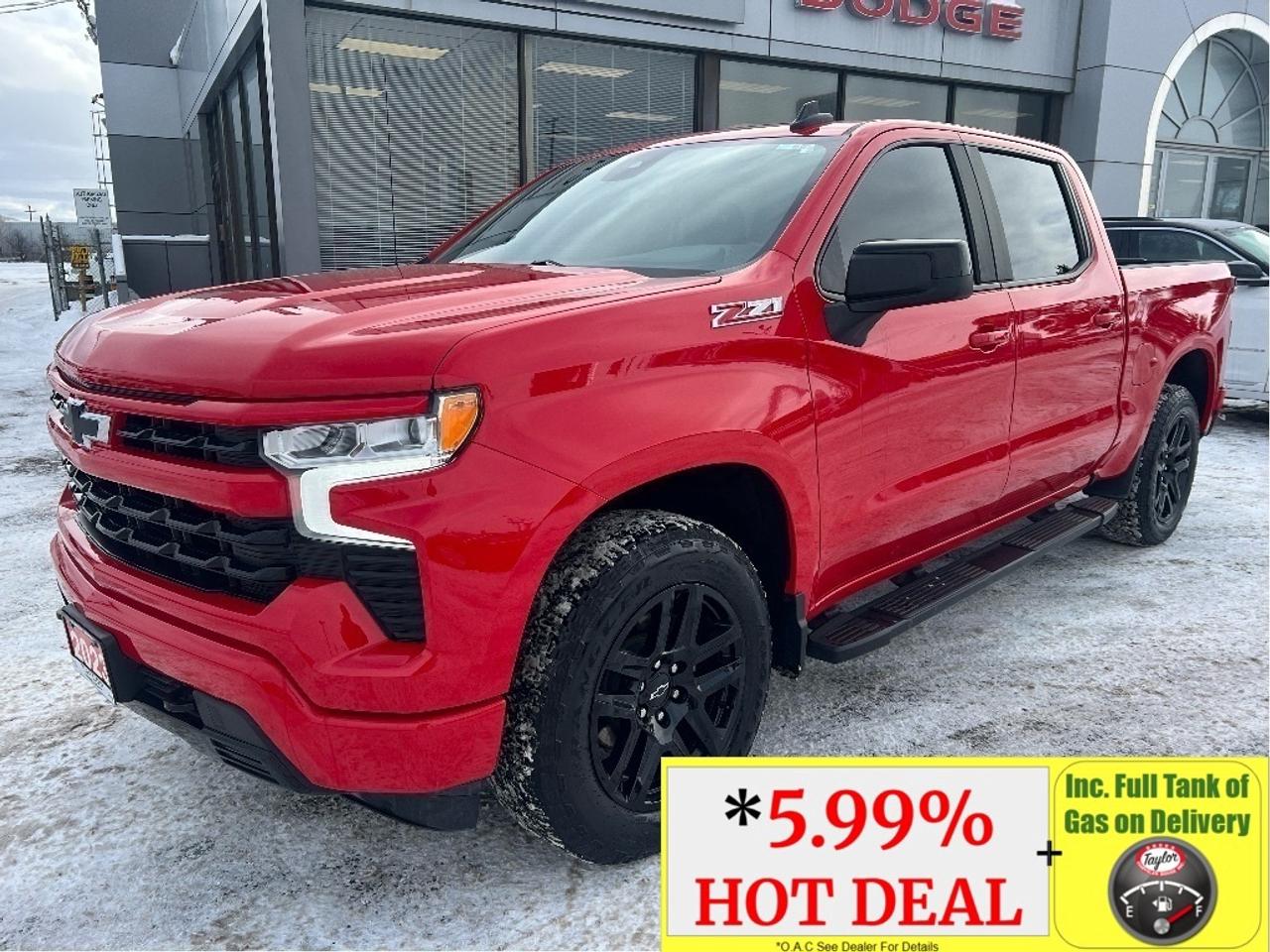 2023 Chevrolet Silverado 1500 RST Crew 5.3L V8 4x4 *LTHR *SUN *Z71 *LOW KMS Photo