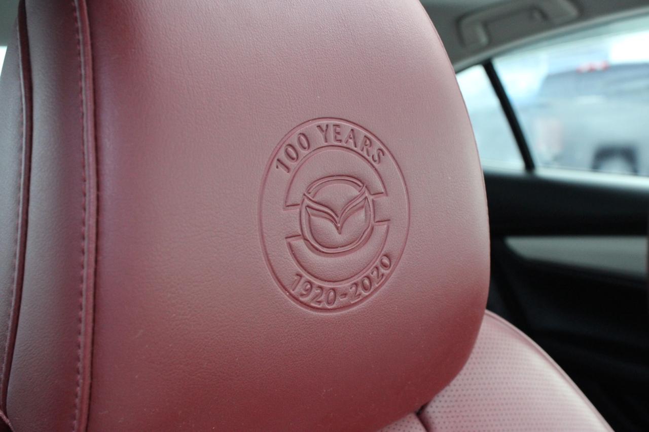 2021 Mazda MAZDA3 100th Anniversary Edition Red Interior Photo